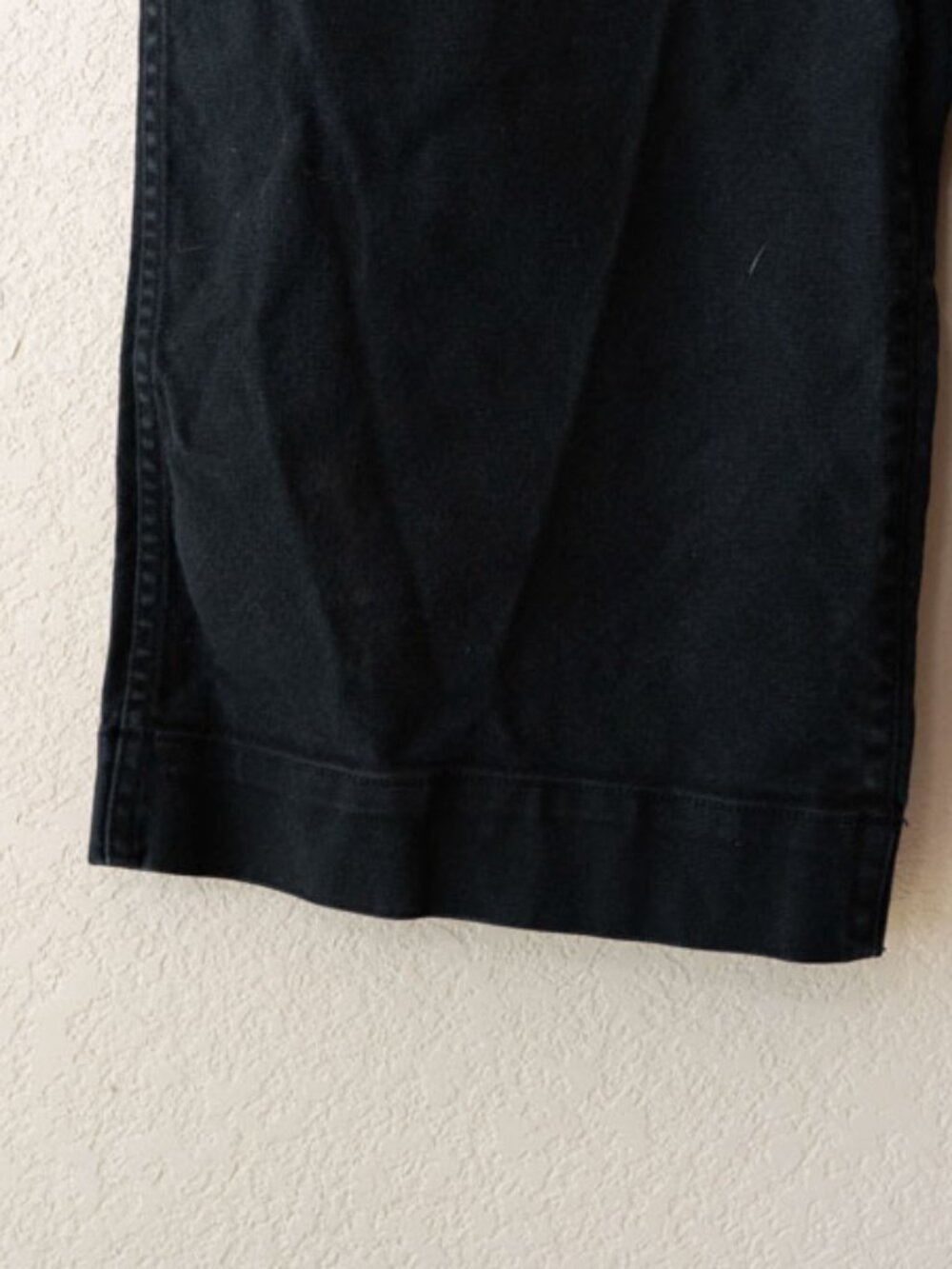 Madewell Black Wide Leg Cropped Jeans Womens 31 High Rise Crop Denim Pants - Picture 6 of 14